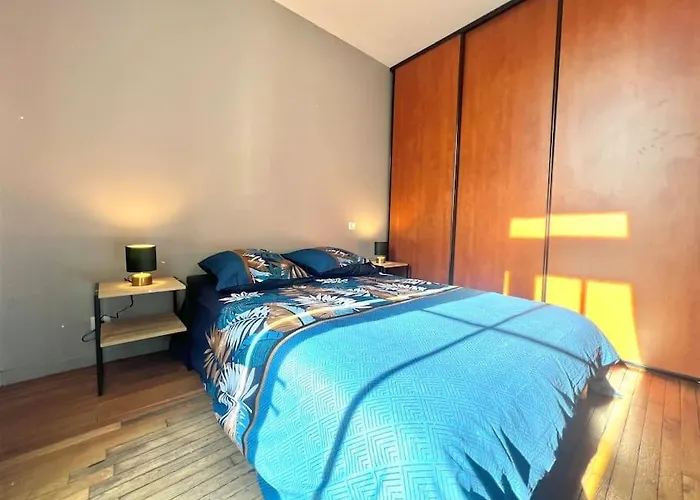 Le Calypso, Superbe T3+parking Proche Du Centre Апартаменты